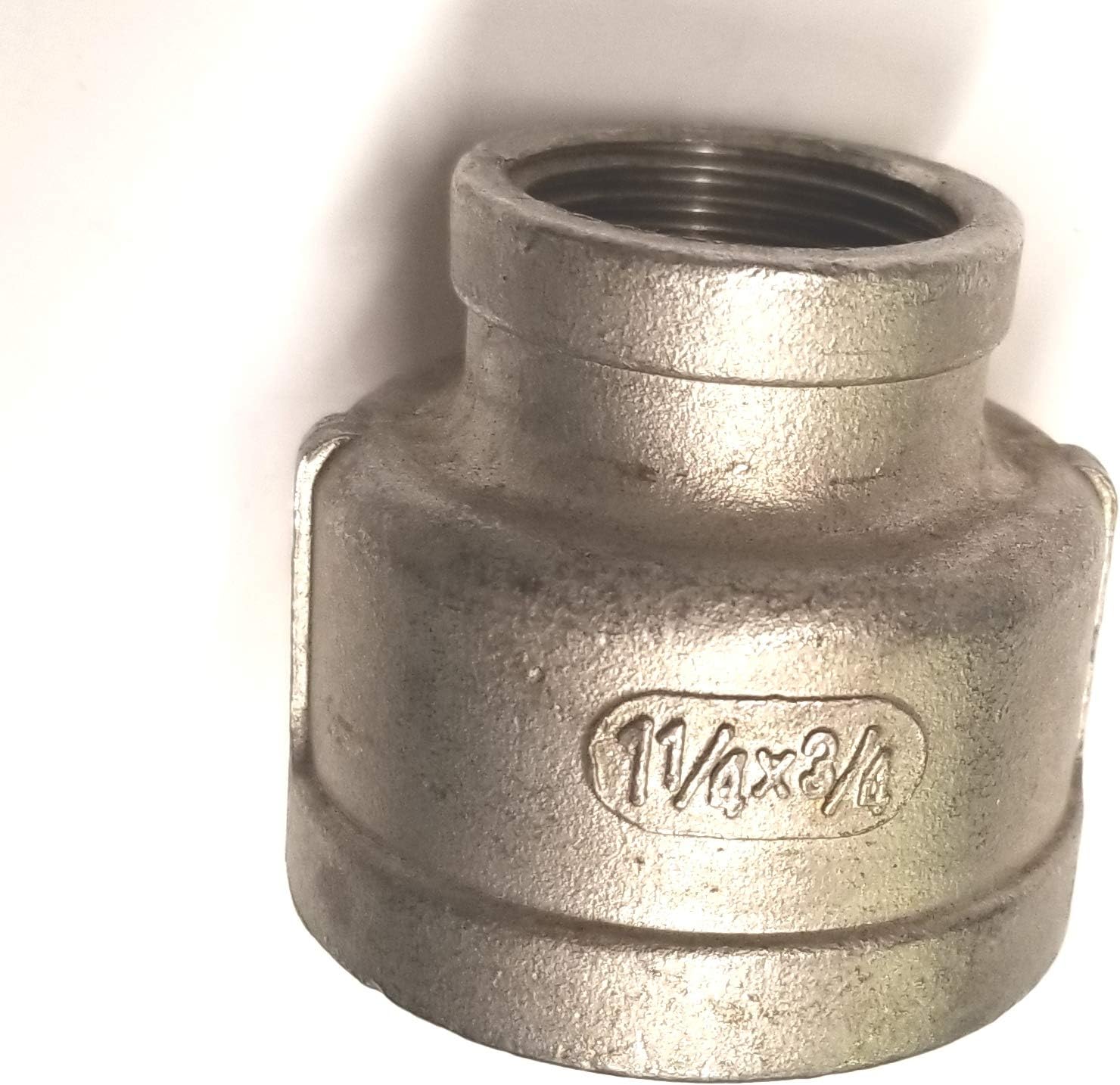 Stainless Steel Pipe Fitting, Reducing Bushing, 1 1/4 In. Male NPT X 1/2 In. Female NPT | Swagelok