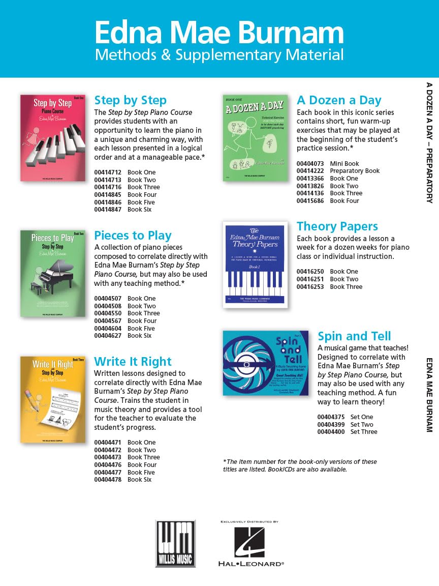 A Dozen a Day Preparatory Book -Technical Exercises for Piano | Beginner Piano Technique Exercises for Kids | Piano Method Book for Finger Strength and Independence | Piano Warmups for Students — Amazon image 2
