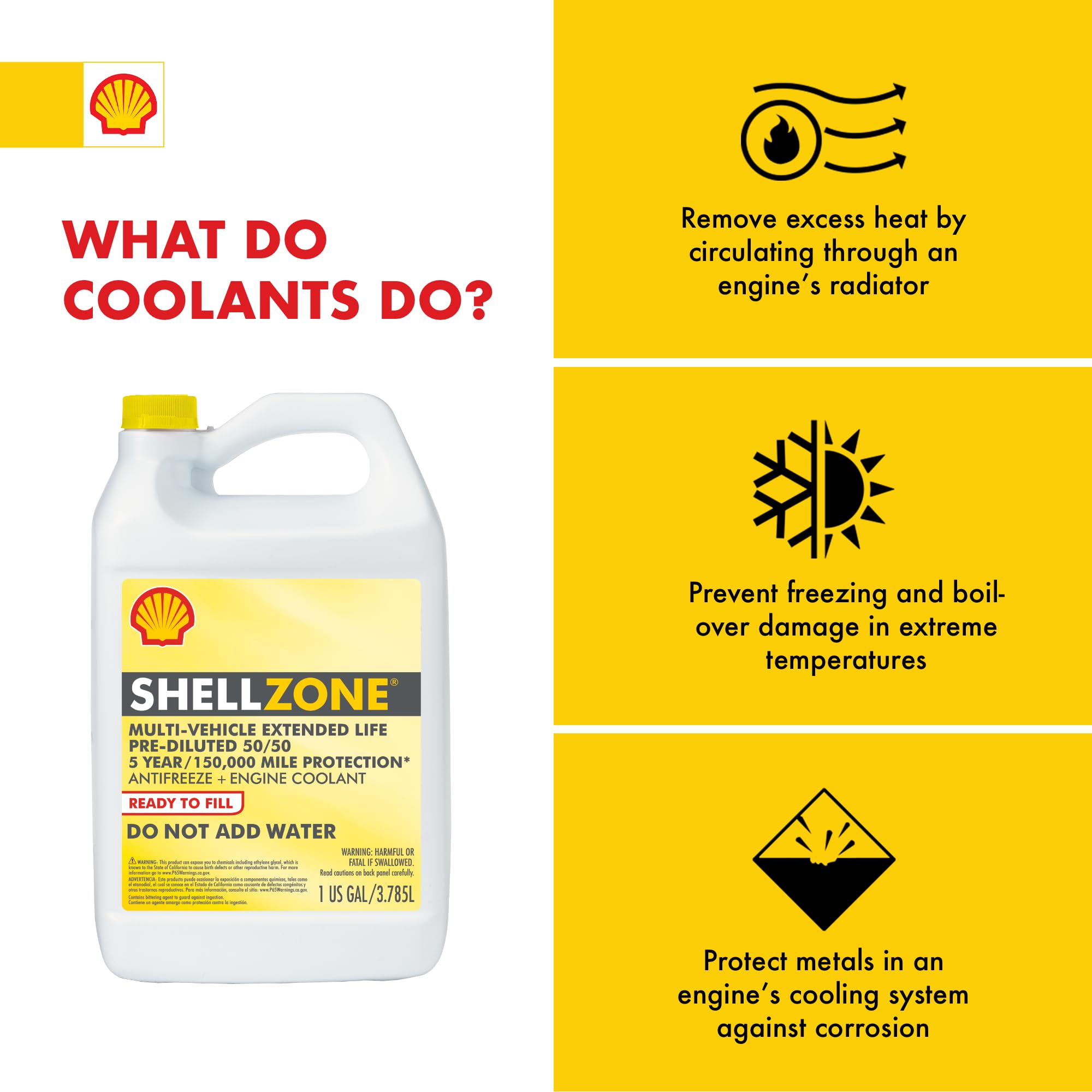 Amazon.com: ShellZone Multi-Vehicle Extended Life 50/50 Pre