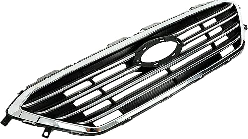 Miniatura 2 de Parachoques delantero cromado estilo fábrica parrilla reemplazo para Hyundai Sonata 2015 2016 HY1200174 000835056 104-60230D 615343217314 86350C2000