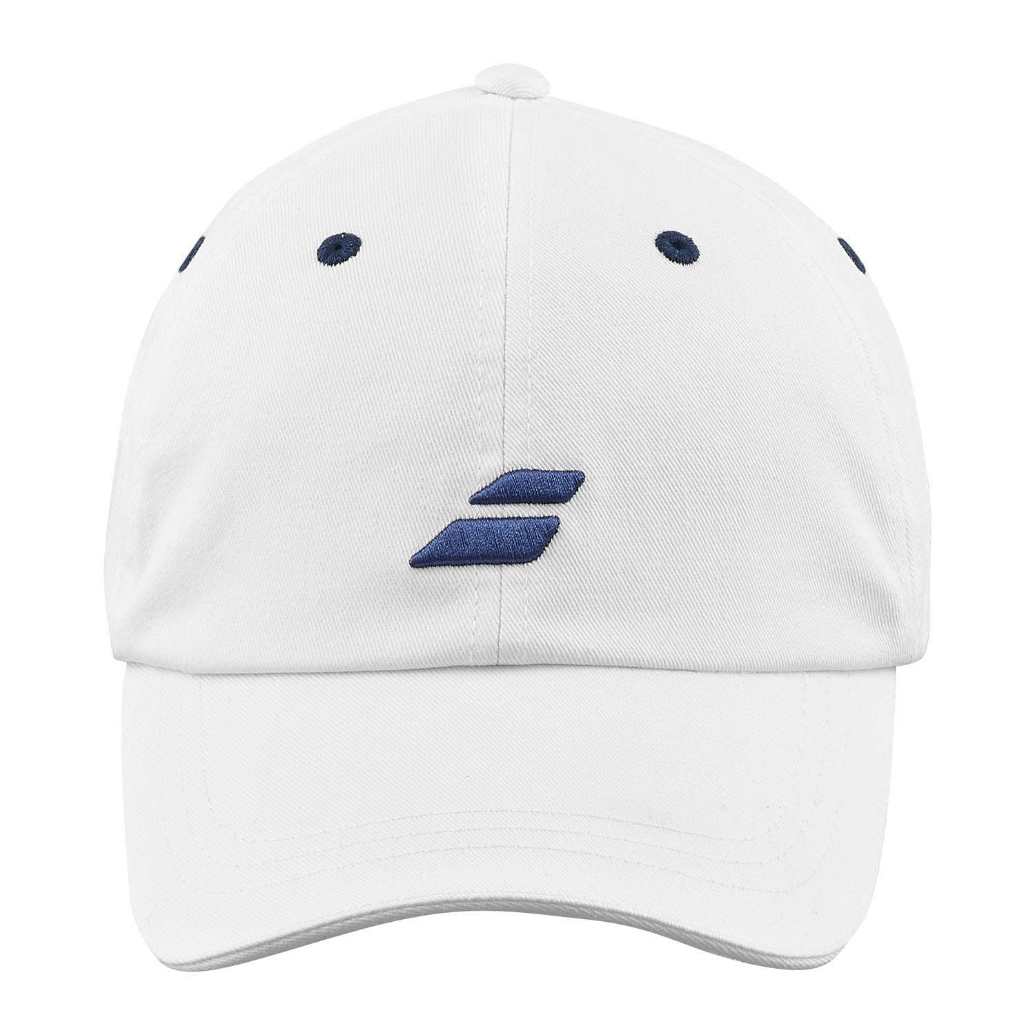 Babolat - Berretto Leggero e Confortevole Modello Bianco, Protegge Gli Occhi e Il Viso dal Sole, Asciugatura Rapida, Posteriore Regolabile e Personalizzabile, Ideale per Sport e attività all'aperto