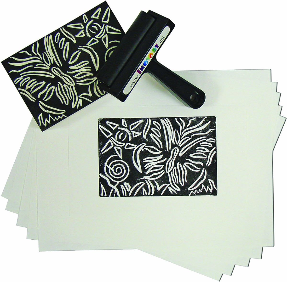 INOVART Block Printing Paper 12 x 18, 100 Sheets