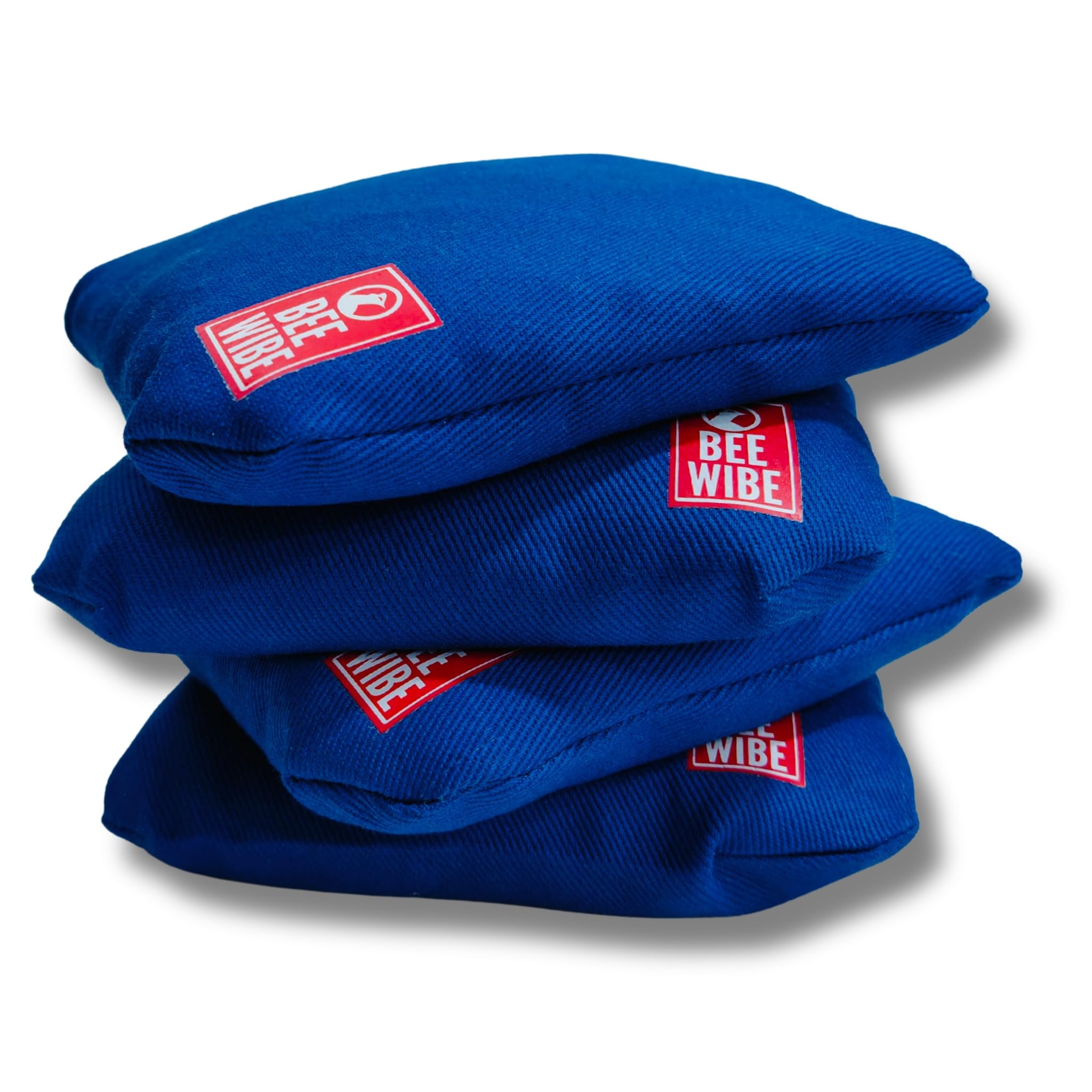 Set of 8 Regulation Cornhole Bags Double Sided, Weather Resistant Bean Bags for Cornhole Toss Game, Corn Hole Beans Bags with Tote Bag. (Blue/Orange) - Image 6 thumbnail