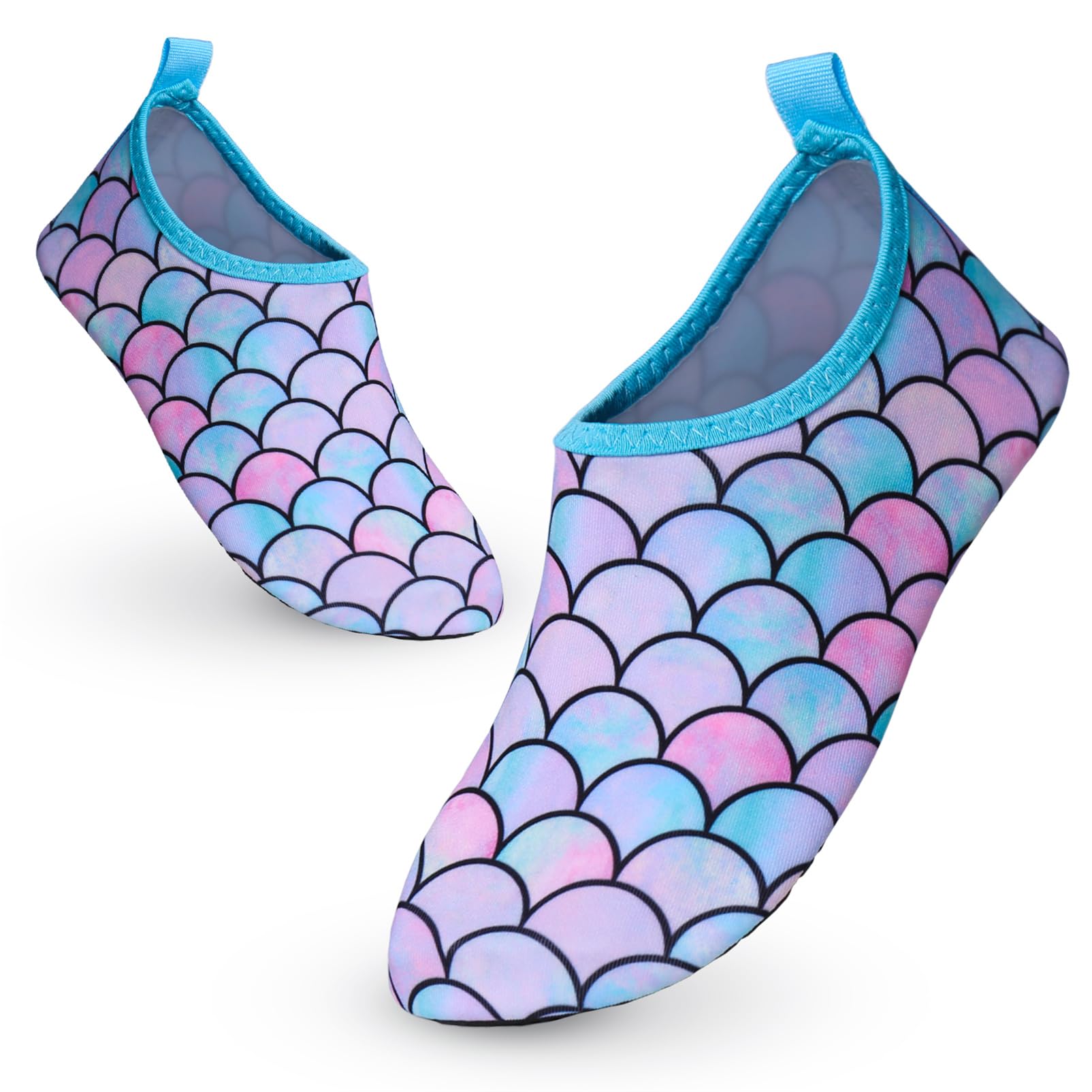 Chaussures Aquatiques pour Enfant Chaussures d'eau Séchage Rapide pour Natation Filles Garçons Chaussures de Plage pour Enfants Antidérapantes Piscine Surf Jardin Piscine de Plage