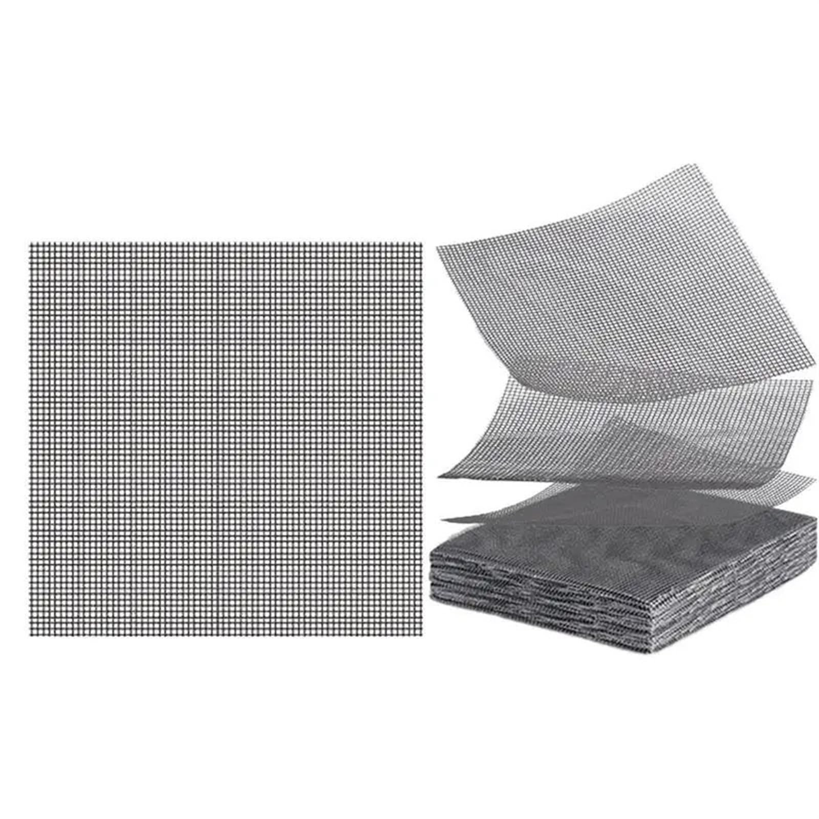 BSZCXBVMP Soil Cover Protectors, Plant Pot Drainage Mesh 50Pcs 5cm 10cm Bonsai Grid Protector Leakproof Garden(10cm)