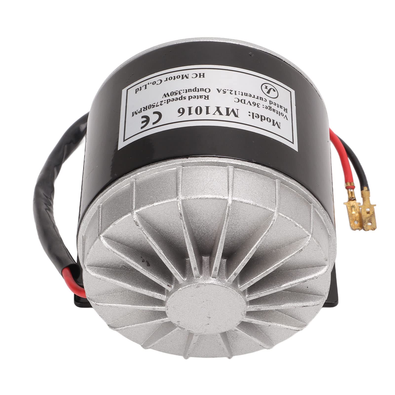Rosvola Motore Elettrico Spazzolato Motore Reversibile Ad Alte Prestazioni 350 W DC 36 V per Kit di Sostituzione Scooter Elettrico E300