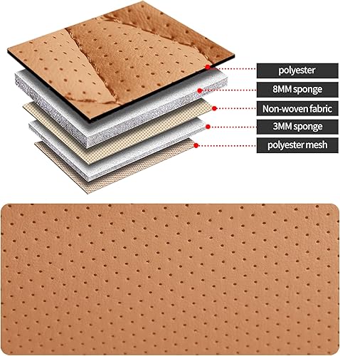 Miniatura 68 de GXT Bench Seat Cover, Premium Faux Leather Bench Seat Covers for Trucks - Universal Fit for Most Sedans SUV Pick-up Truck, Durable for Long Lasting