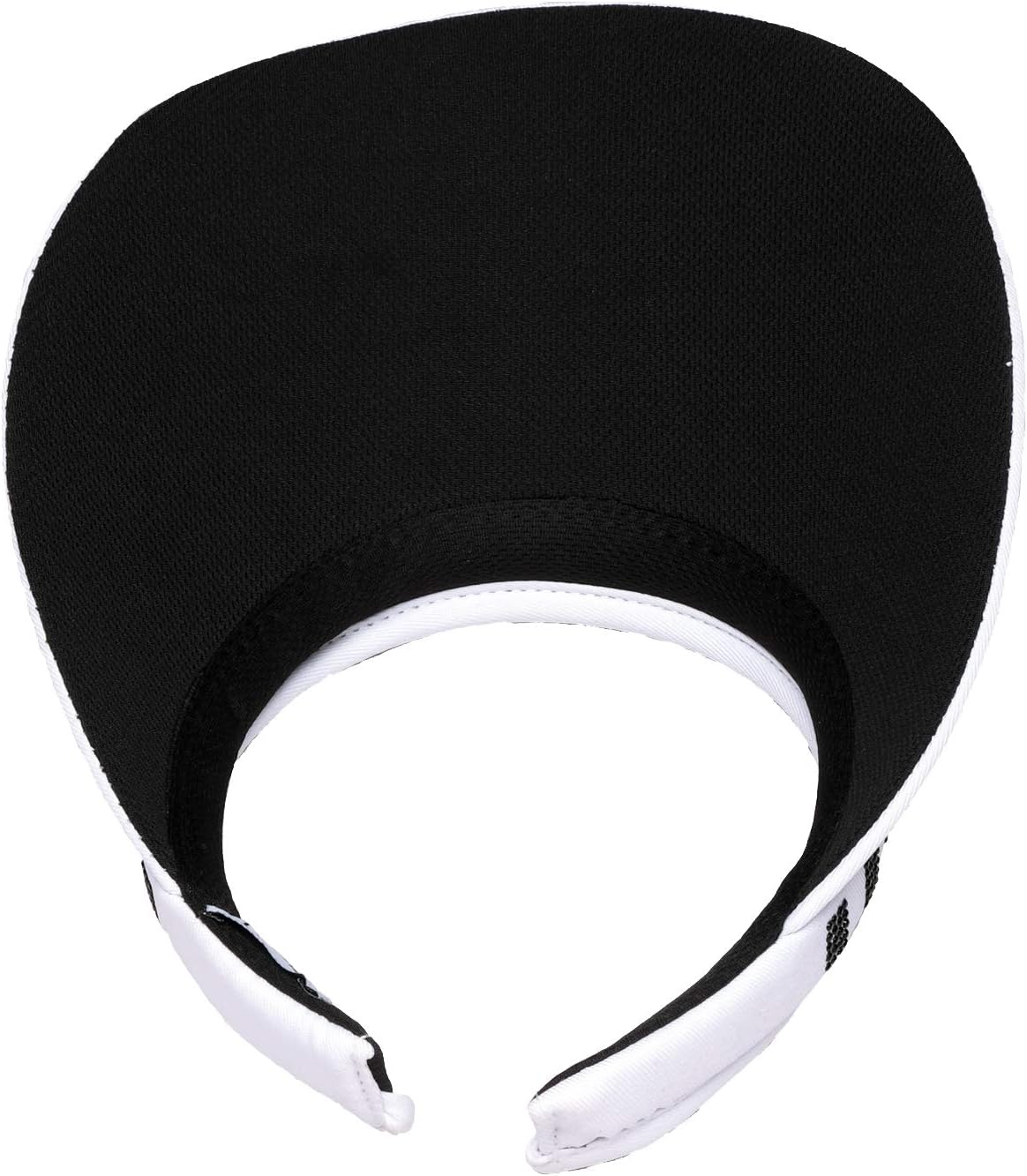 Clip On Square Crystal Bling Golf Sun Visor - GloveIt Visors