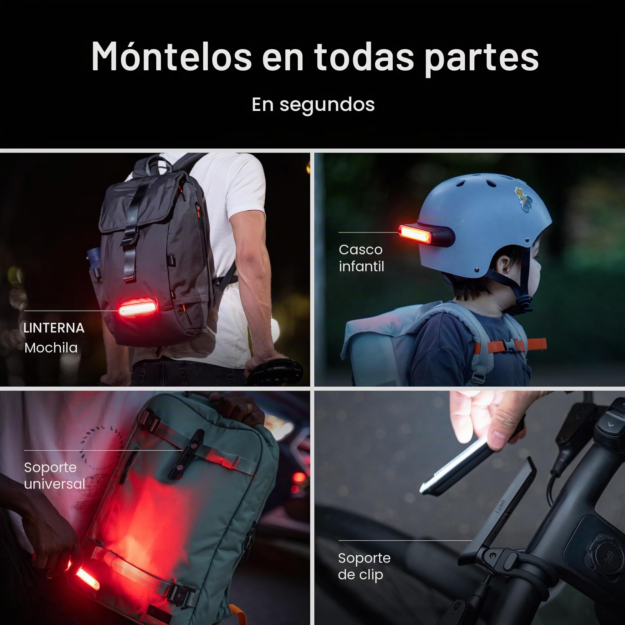 UNIT 1 Mando Bici Inalámbrico | Intermitentes en Manillar & Iluminación