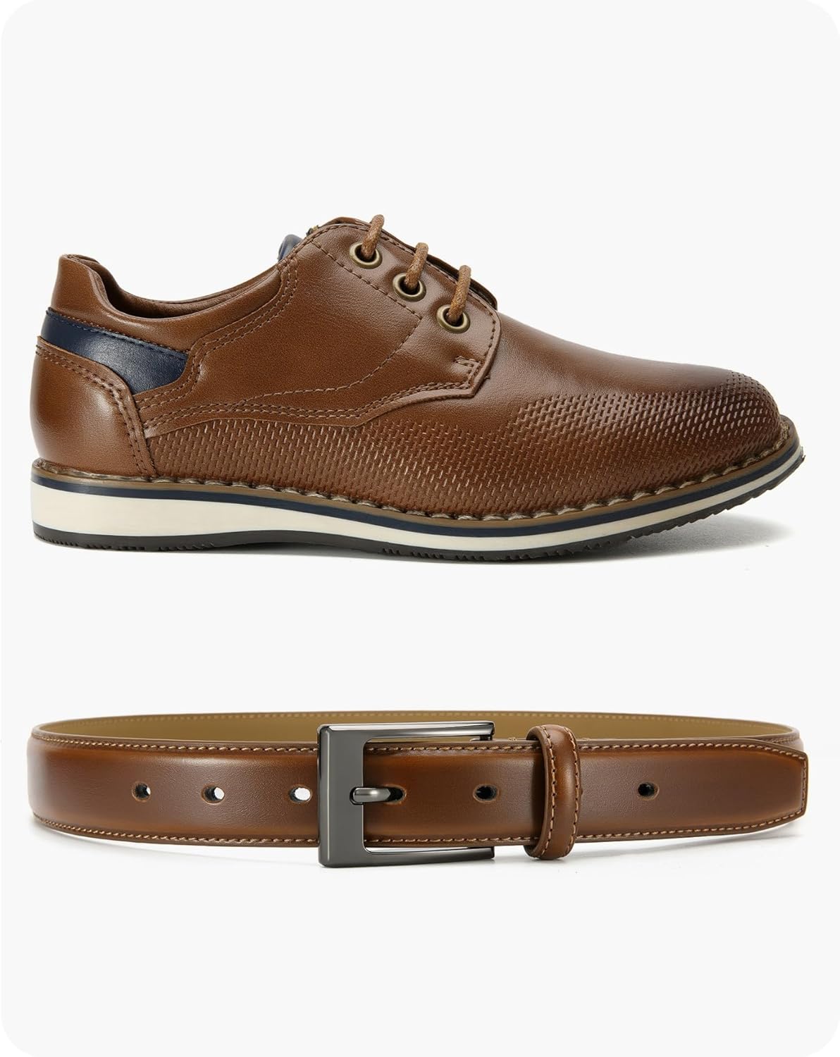 CHAOREN Boys Belt - 1 1/8" Leather Kids Belt for Dress - Perfect Companion to Youth Formal Outfit - Image 4