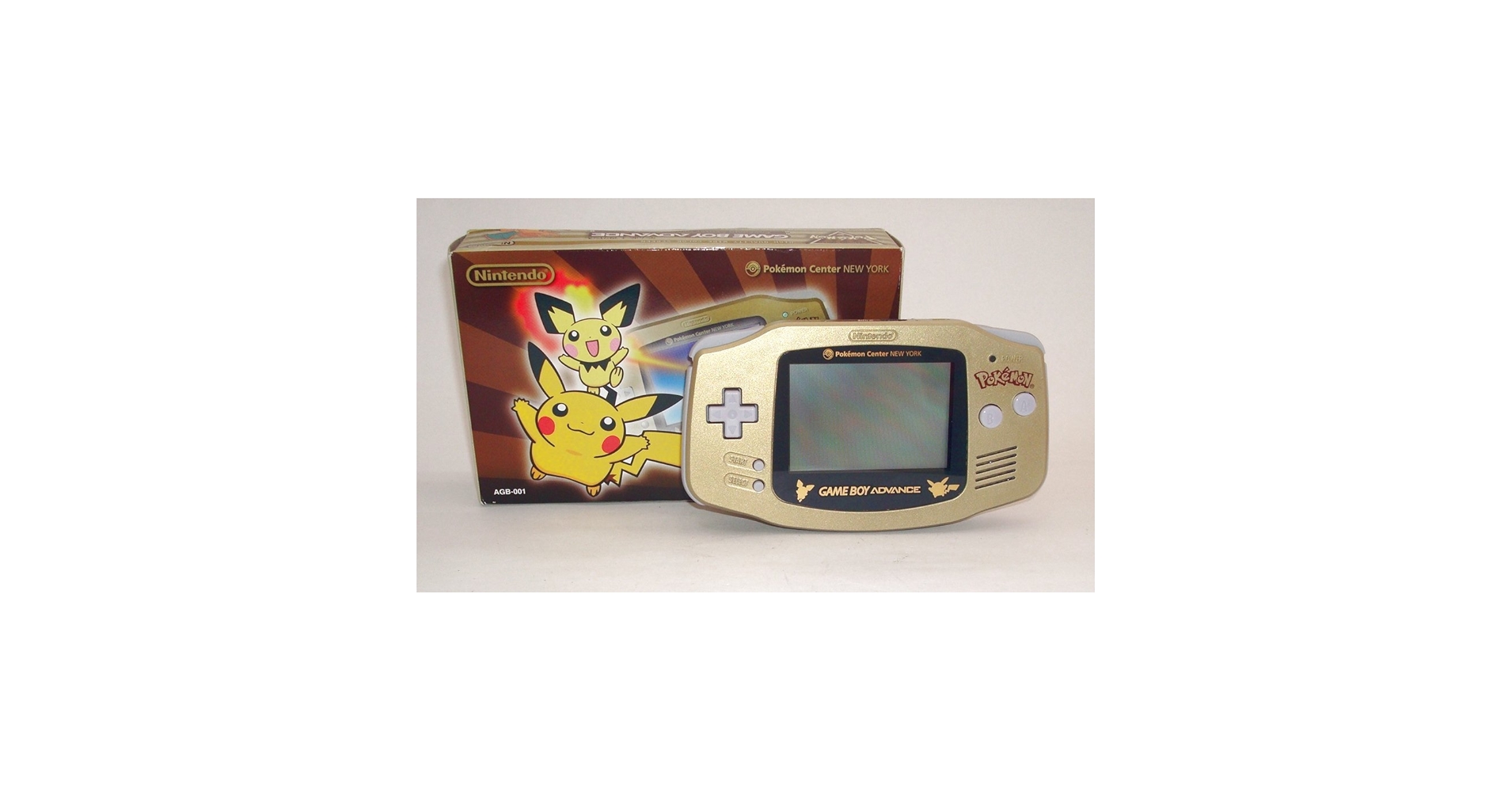 ゲームボーイアドバンス　ポケモンセンターニューヨークバージョン ゲームボーイアドバンス本体 ポケモンセンターニューヨークVer