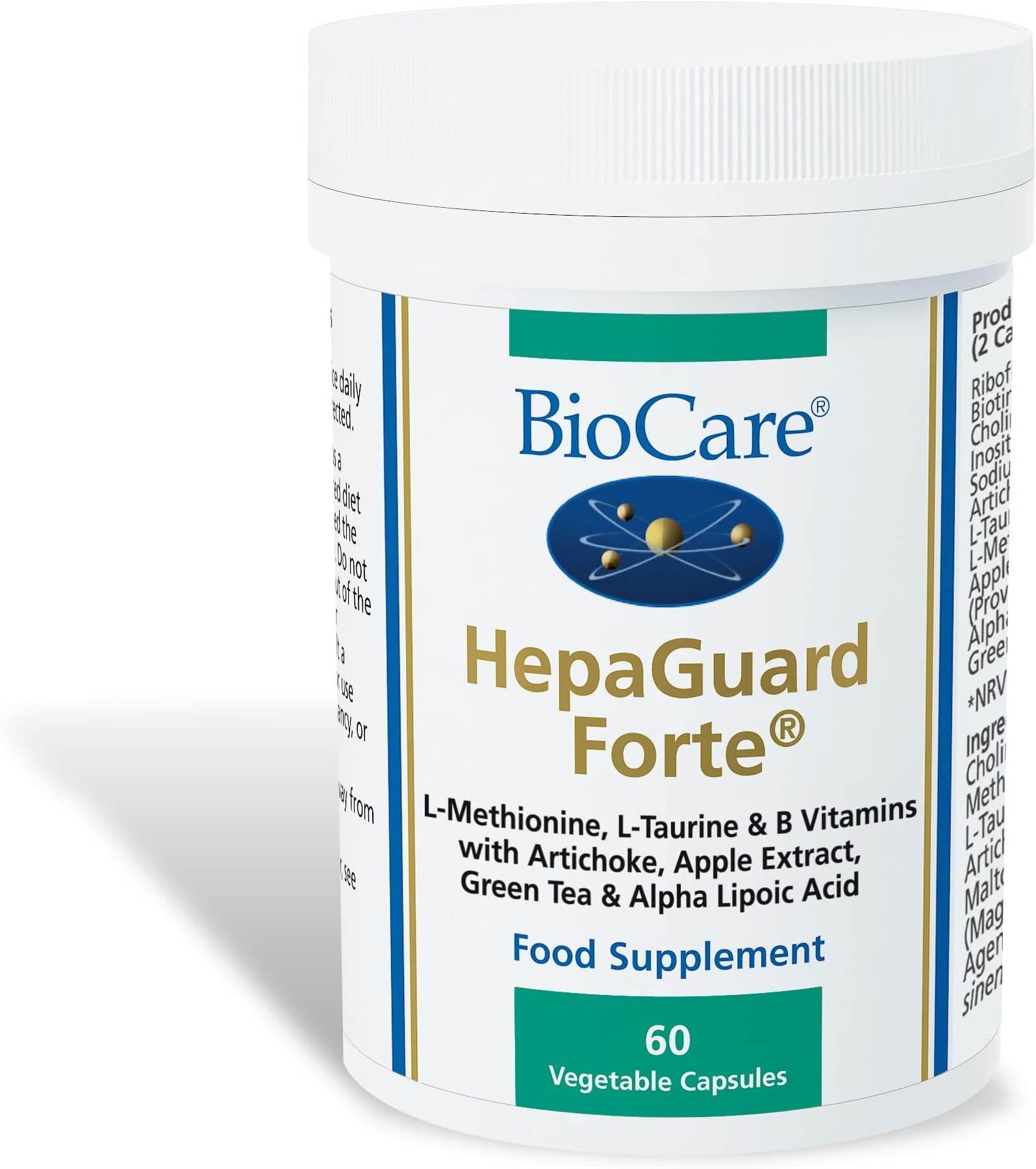Biocare Hepaguard Forte Vegetable - Pack of 60 Capsules
