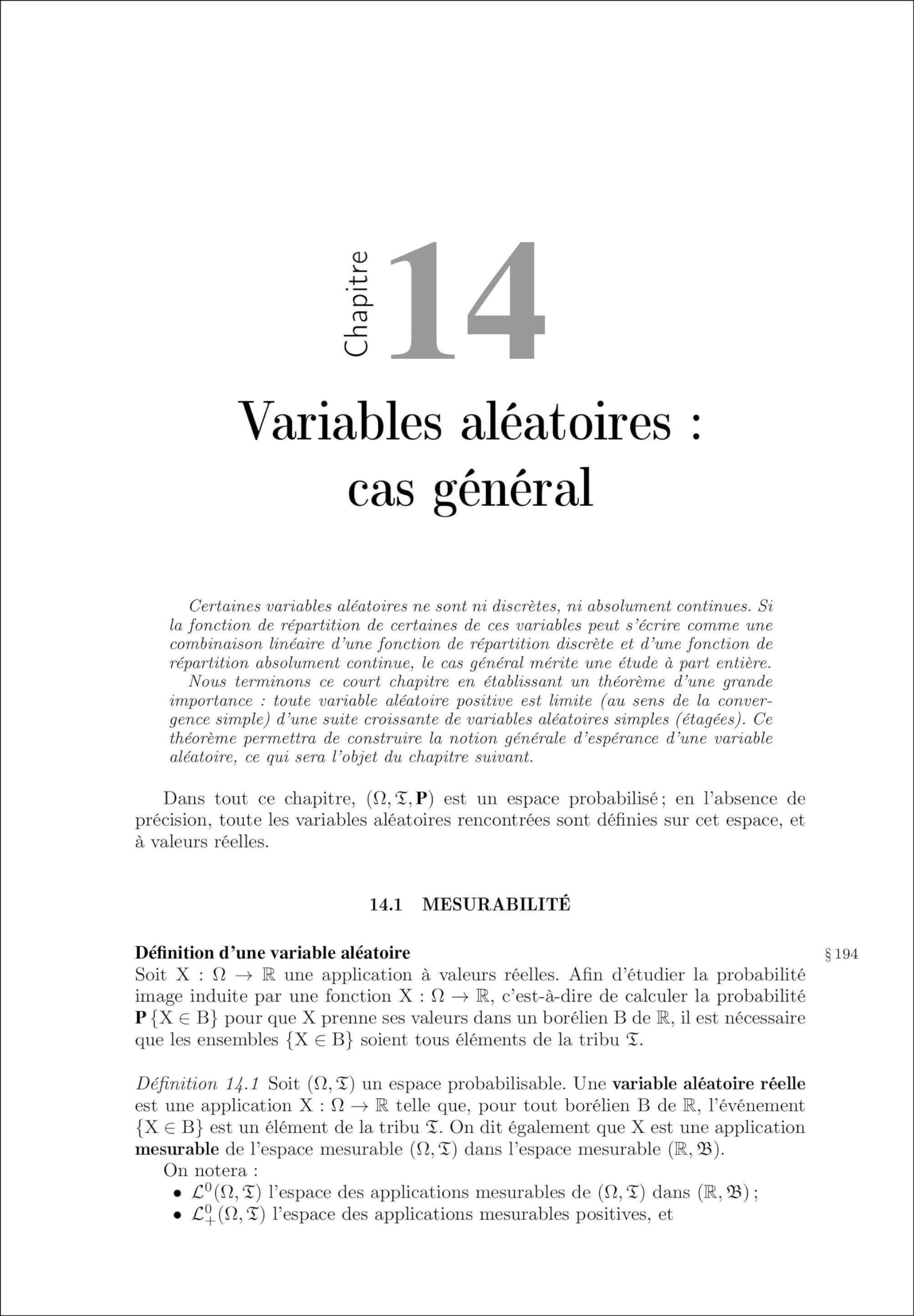 Probabilités pour les non-probabilistes