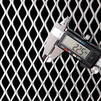 14 Gauge Stainless Expanded Metal 15.5X12 Expanded & Perforated Sheets Metal Grate Screen/Fence Wire/Privacy Fence/Screen Door mesh