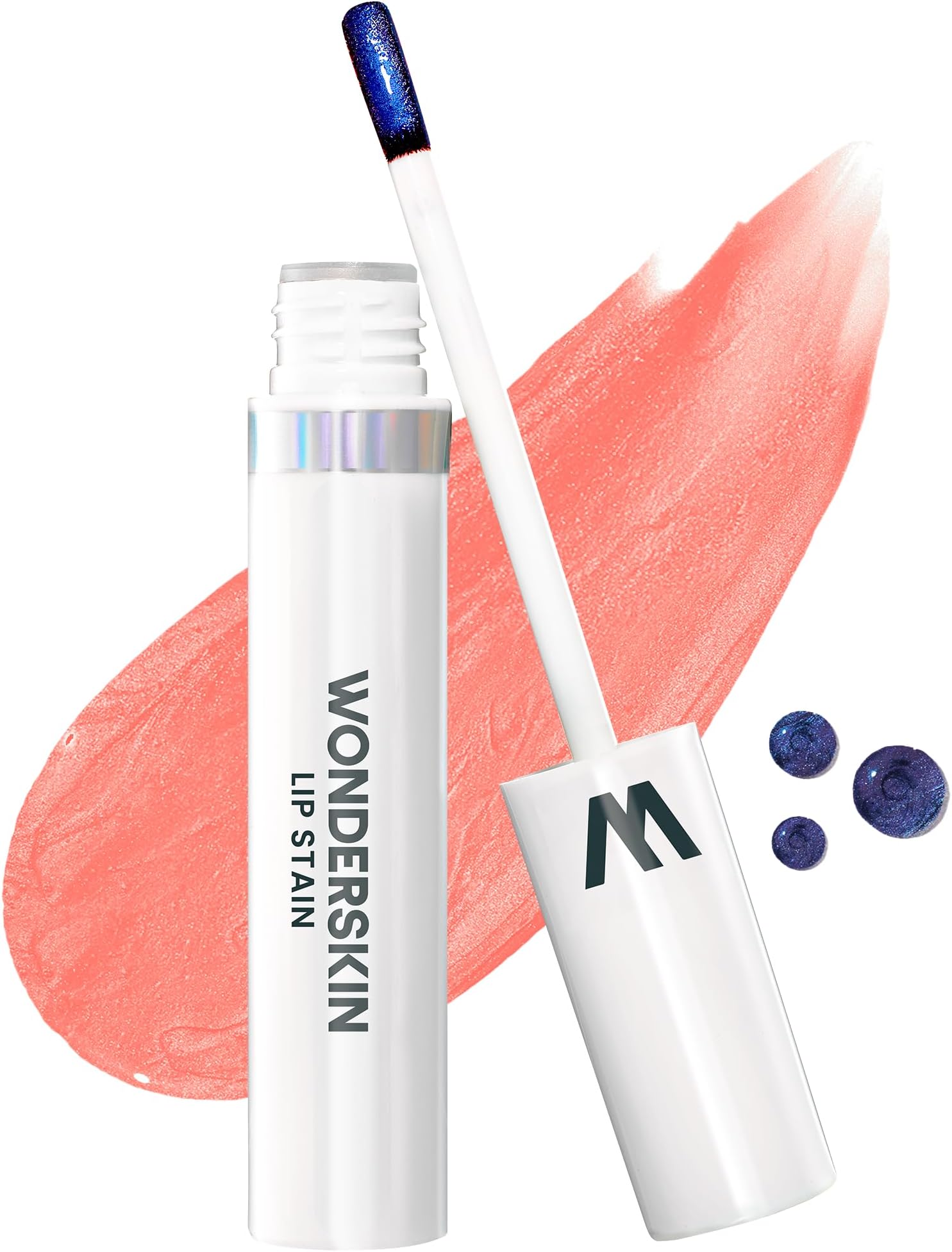 Wonderskin Wonder Blading Lip Stain Peel Off Masque - Long Lasting, Waterproof and Transfer Proof Pink Lip Tint, Matte Finish Peel Off Lip Stain (Crush Masque)