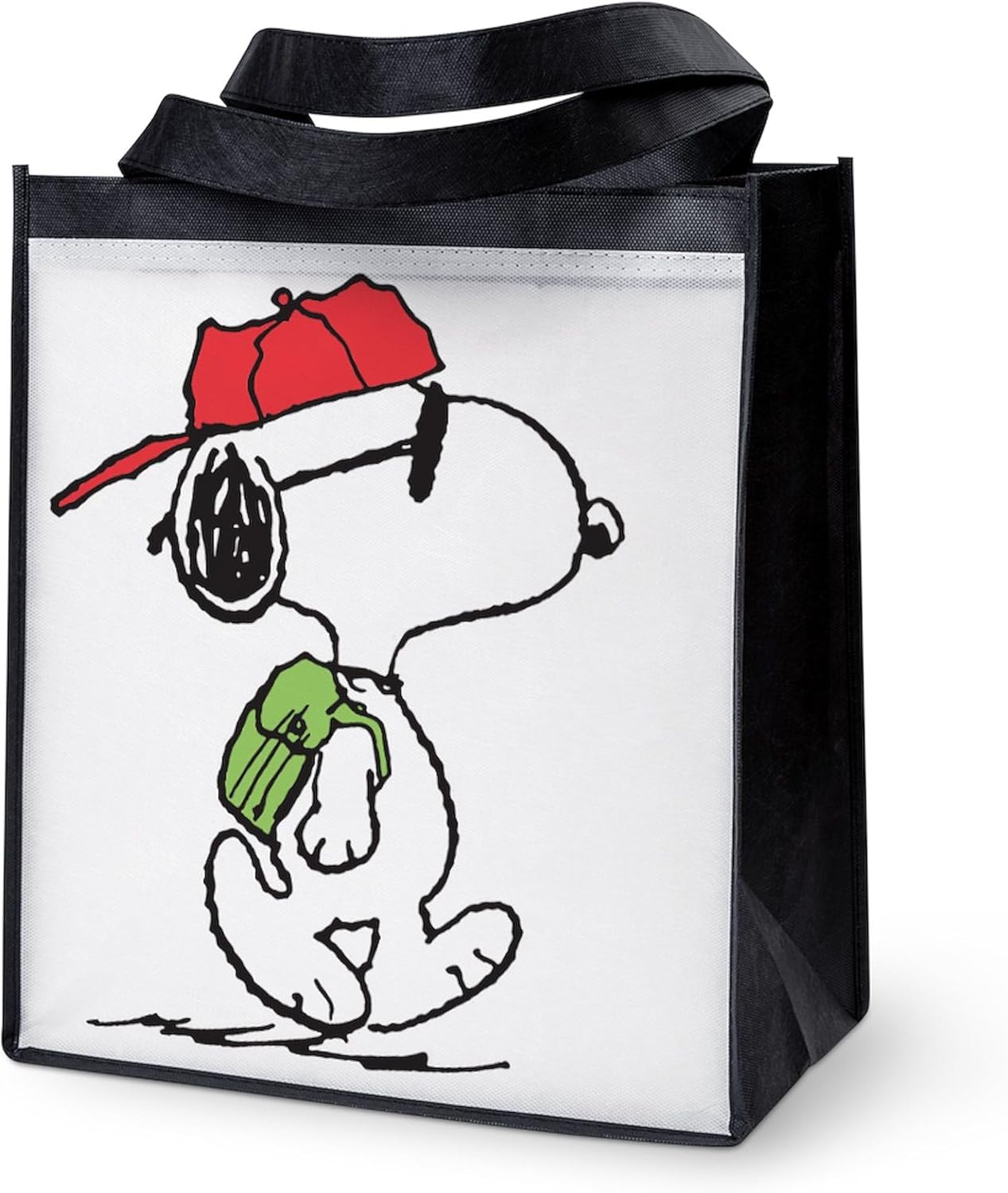 CafePress SNOOPY Joe Cool Reusable Collapsible Grocery Bag