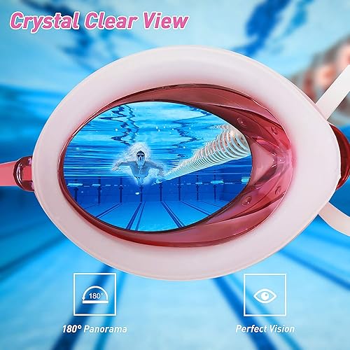 Miniatura 6 de Gafas de natación, antiniebla, protección UV, espejadas y transparentes