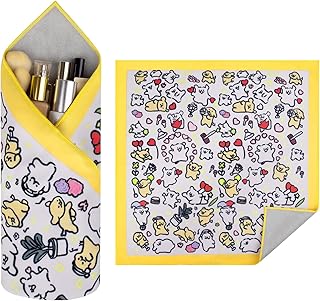 Bolsa de maquillaje de tela mágica autoadhesi...