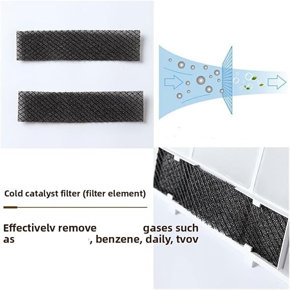 Compatible For Midea、エアコンフィルター防塵および防塵フィルターユニバーサルアクセサリーH