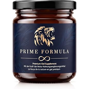 Prime Formula Maca Gel Extra Strong for Active Men Ginseng & Tribulus Terrestris 240 g Jar