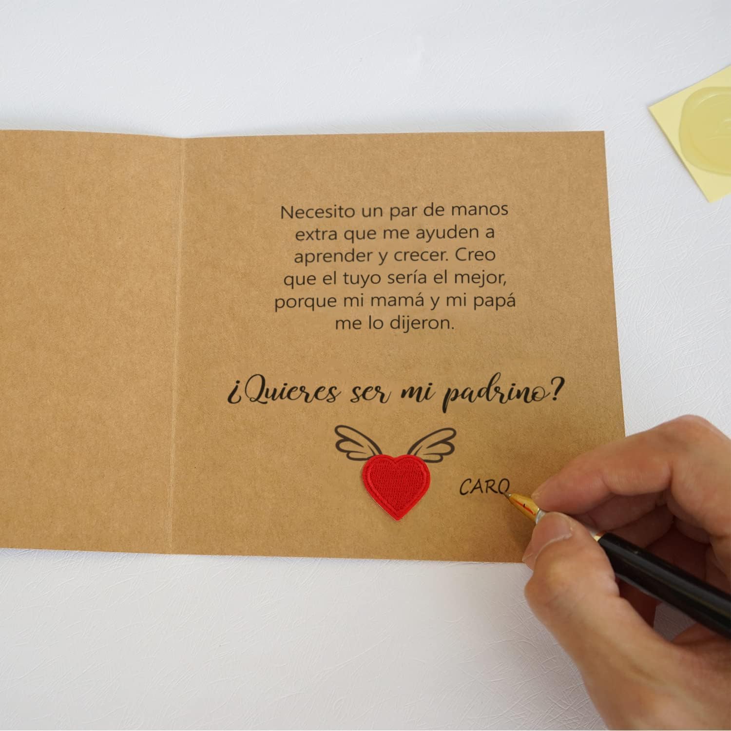 Spanish Will You Be My Godfather Proposal Card, Godfather Proposal Gift, Godfather Gifts from Godchild, Padrino Proposal Card, Godfather Request Asking Card for Baptism - Image 5