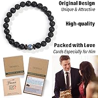 Vista 22 de Unique Bracelet Gifts To Son Grandson Dad Boyfriend Husband Brother Nephew Uncle Grandpa