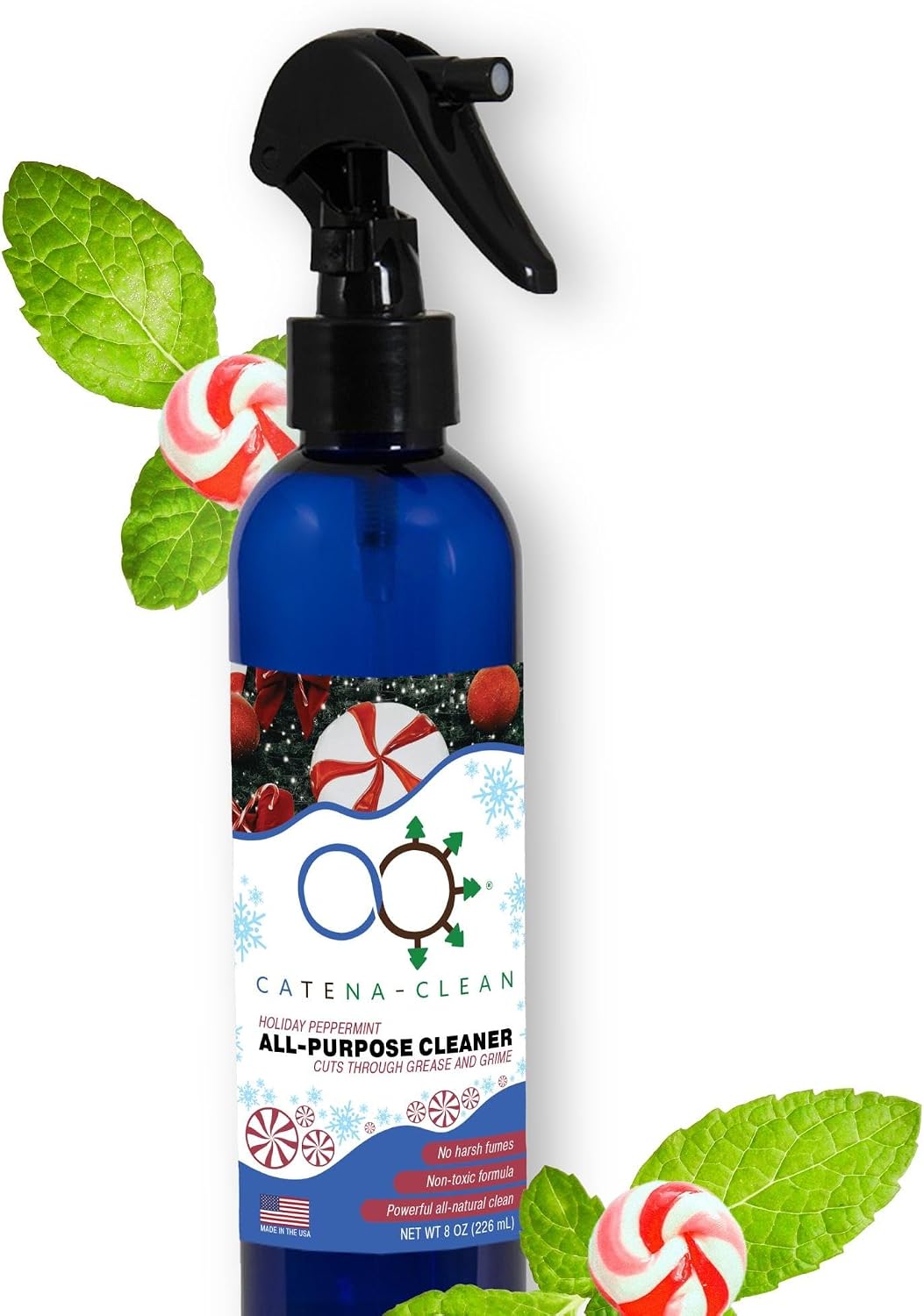 Spray Limpiador Multiuso para Baño Peppermint 8 fl. oz