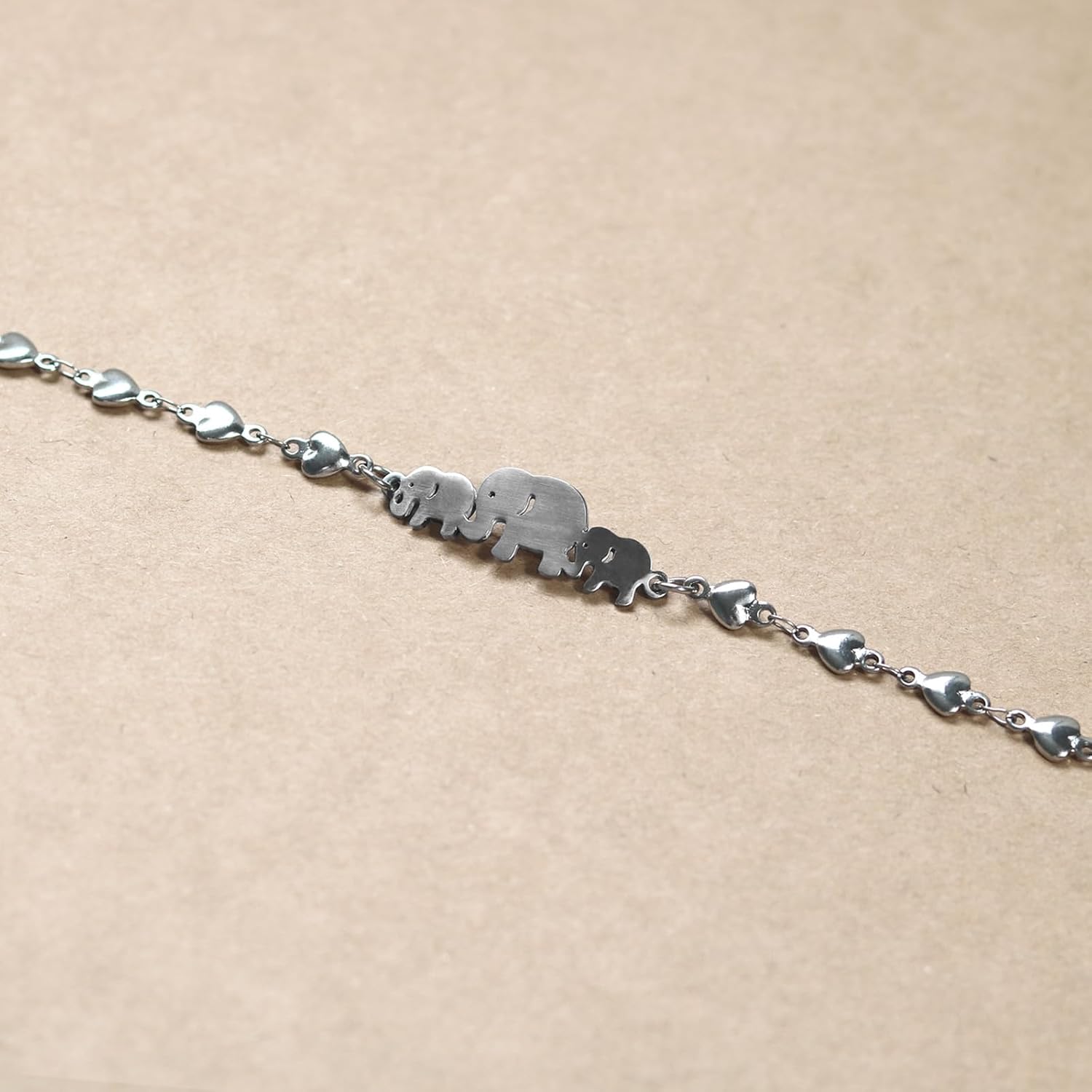 Bracelets Fashion Stainless Steel Bracelets for Woman Trendy Adjustable Link Cute Animal Elephants/Dinosaurs Jewelry Motivational Gifts Women Mom Wife Family - Image 7