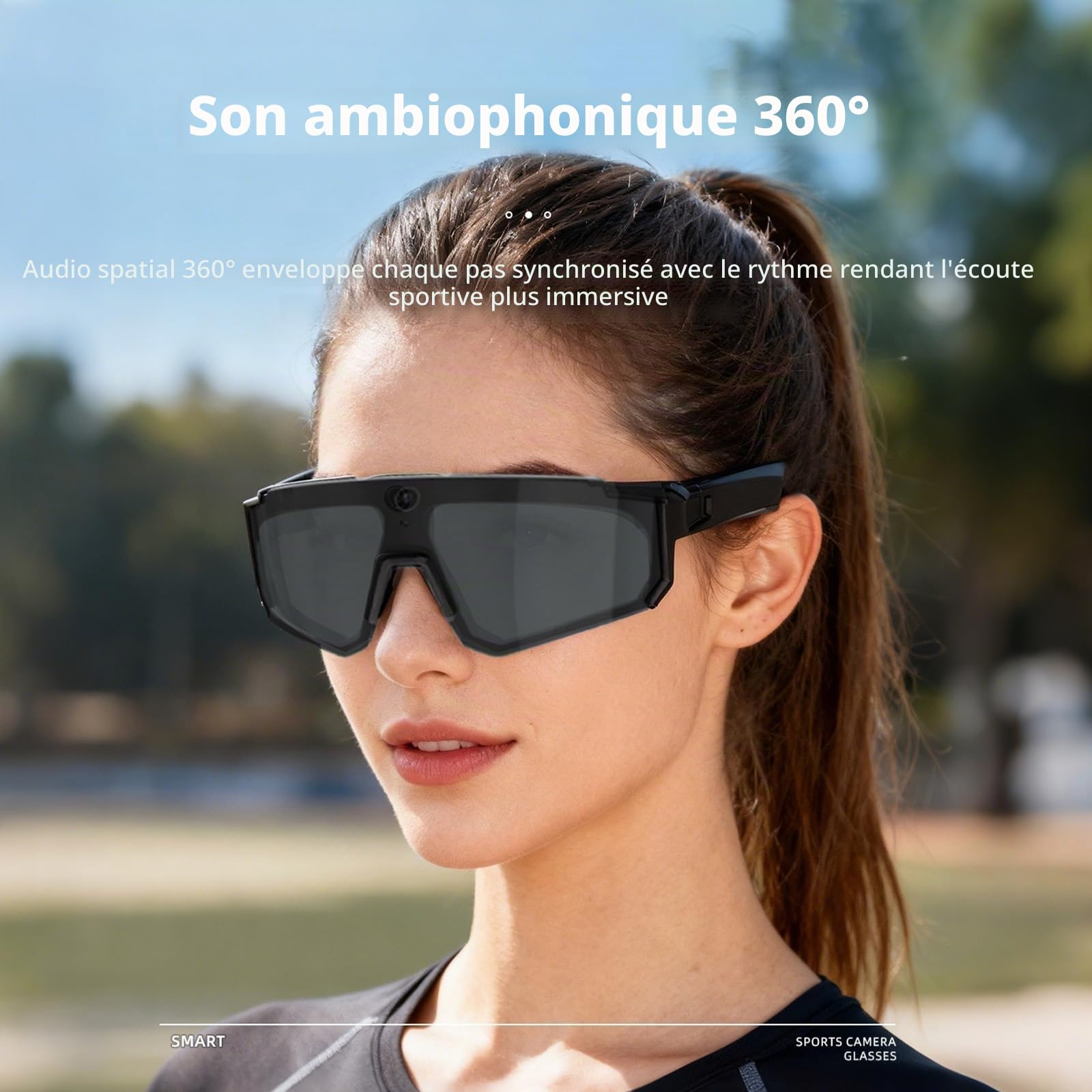 2026 Lunette-caméra Intelligente AI 4K avec Enregistrement vidéo
