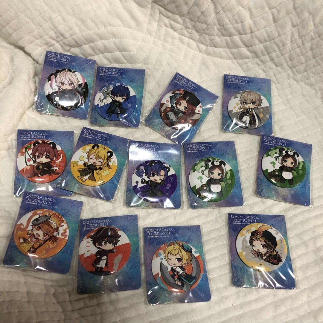 新品★ひきフェス★ファミマ★コラボ★缶バッジ★6点セット ひきフェス ファミマ コラボ 缶バッジ セット新品