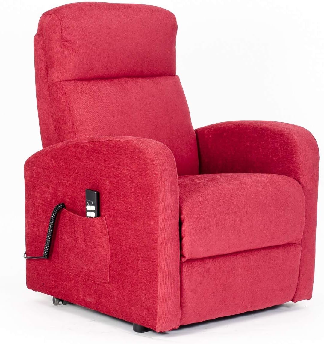 poltrona reclinabile in microfibra con riscaldamento