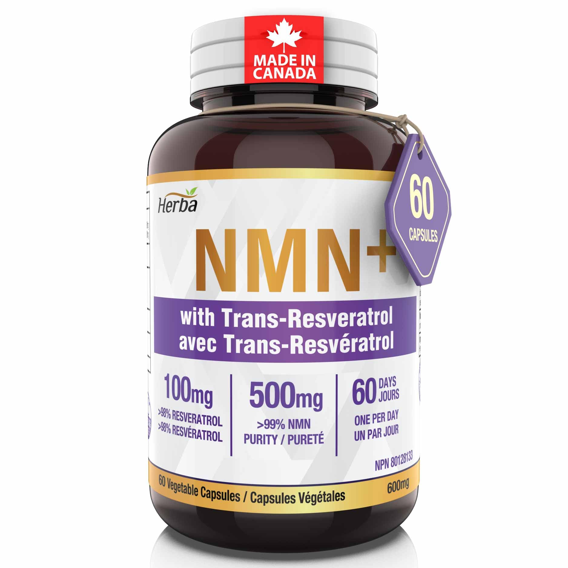 Herba NMN Supplement with Resveratrol