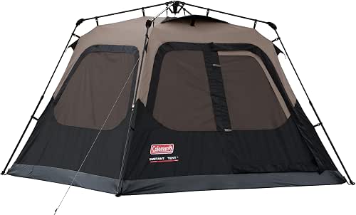 Coleman 4/6/8/10 Person Instant Camping Tent with 1-Minute Setup, Large