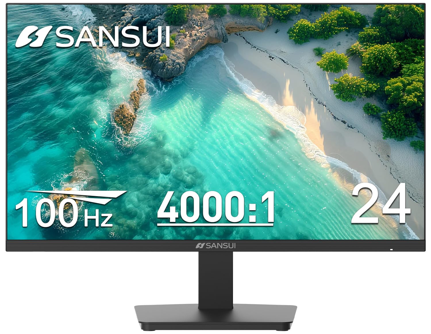 Amazon.com: SANSUI Monitor 24 inch 100Hz Computer Monitor丨FHD