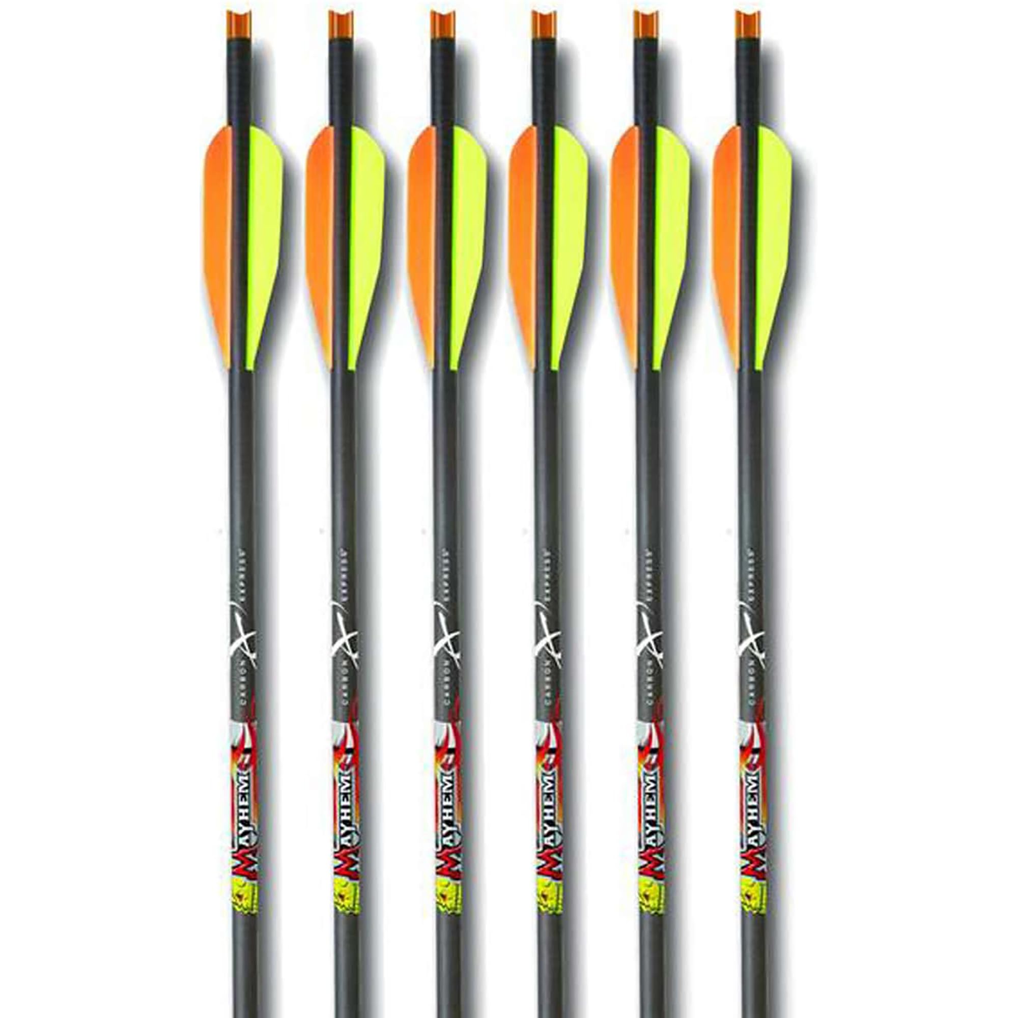 Carbon Express Mayhem Fletched Carbon Crossbolt with 3-Inch Vanes 6-Pack product thumbnail 2