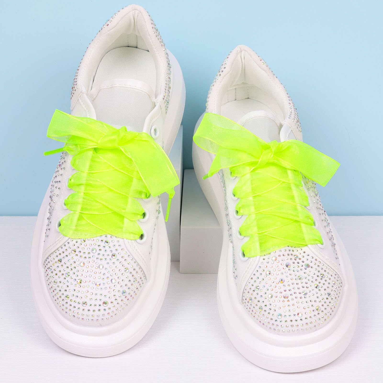 Neon Green Boot Laces