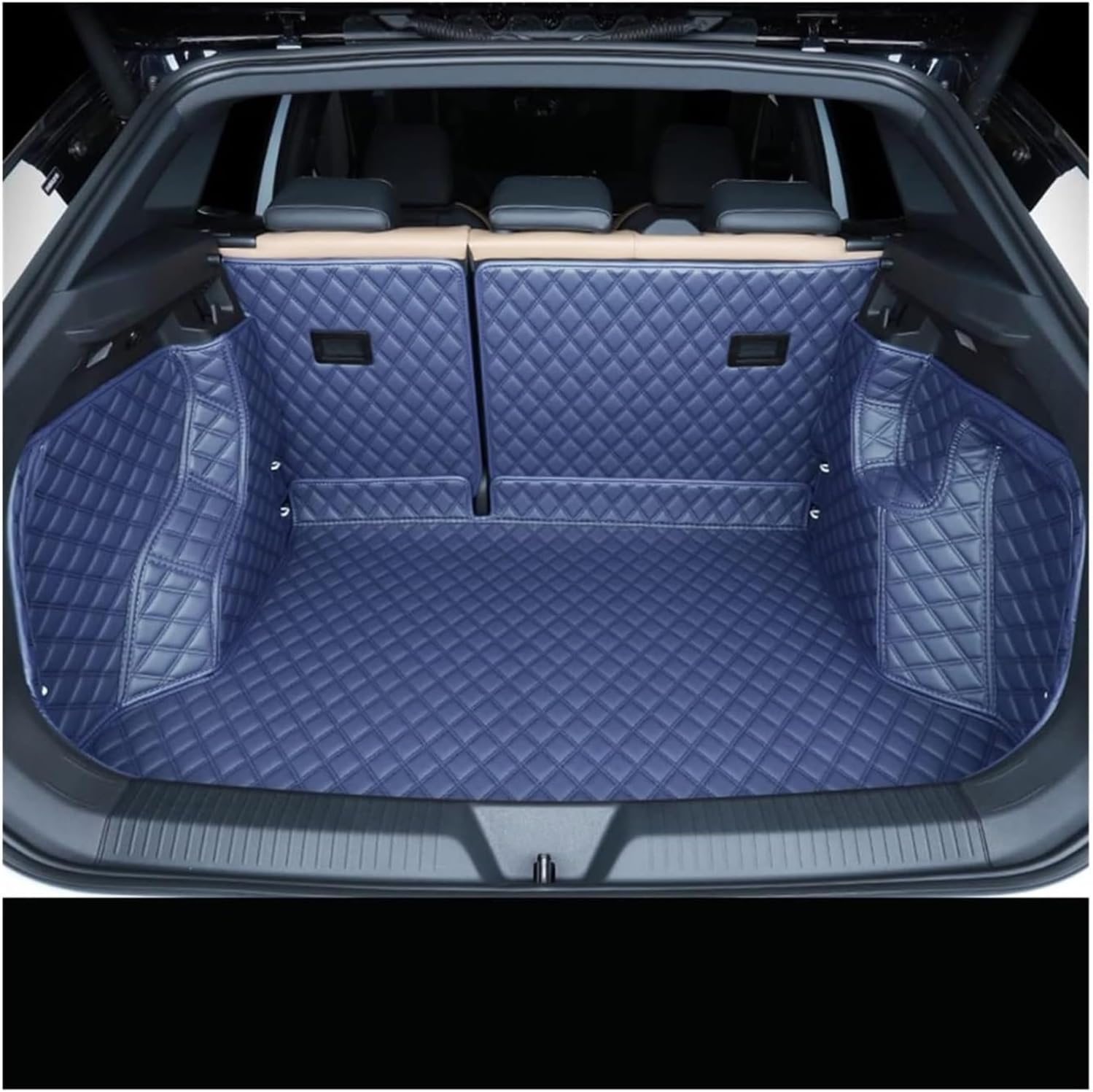 フォルクスワーゲン VW 新型 ゴルフ8 ラゲッジマット (トランクマット) 2021年6月～ 右ハンドル用 ラバー製 ゴム 防水 撥水性