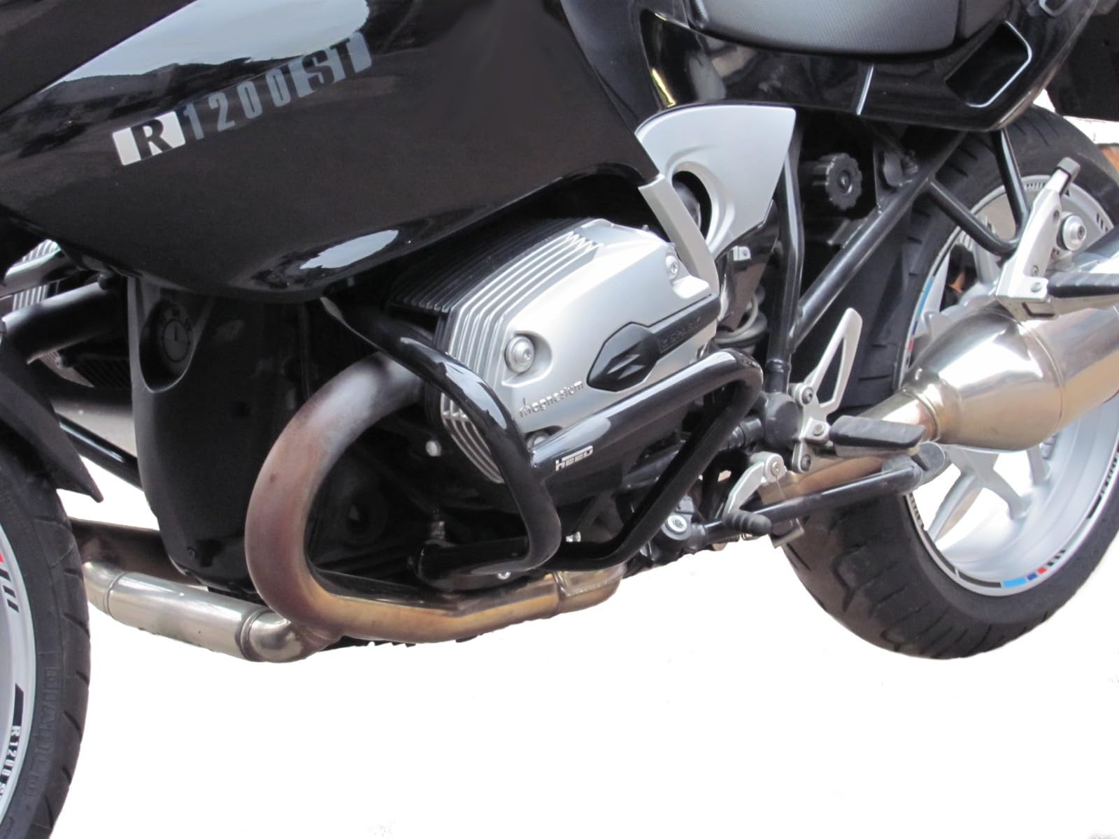 Defensa Protector de Motor Heed para Motocicletas R 1200 ST (05-10) - Negro