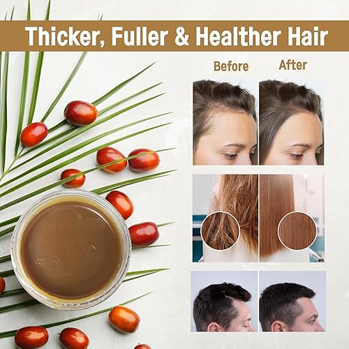 Miniatura 4 de TruGlow Aceite de batana 100% crudo y sin refinar  Hidratante natural para cuero cabelludo seco, brillo y cabello saludable  Aceite nutritivo para