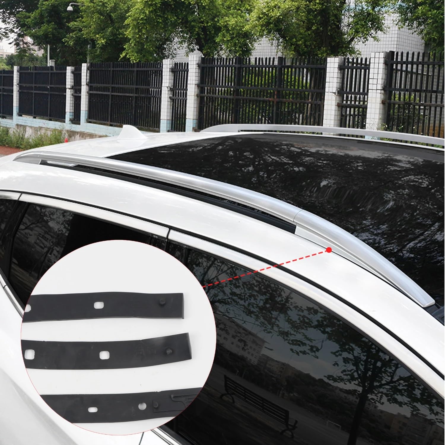 Kosz bagażowy dachowy Do Nissan Qashqai J11 2014-2021 Belka dachowa