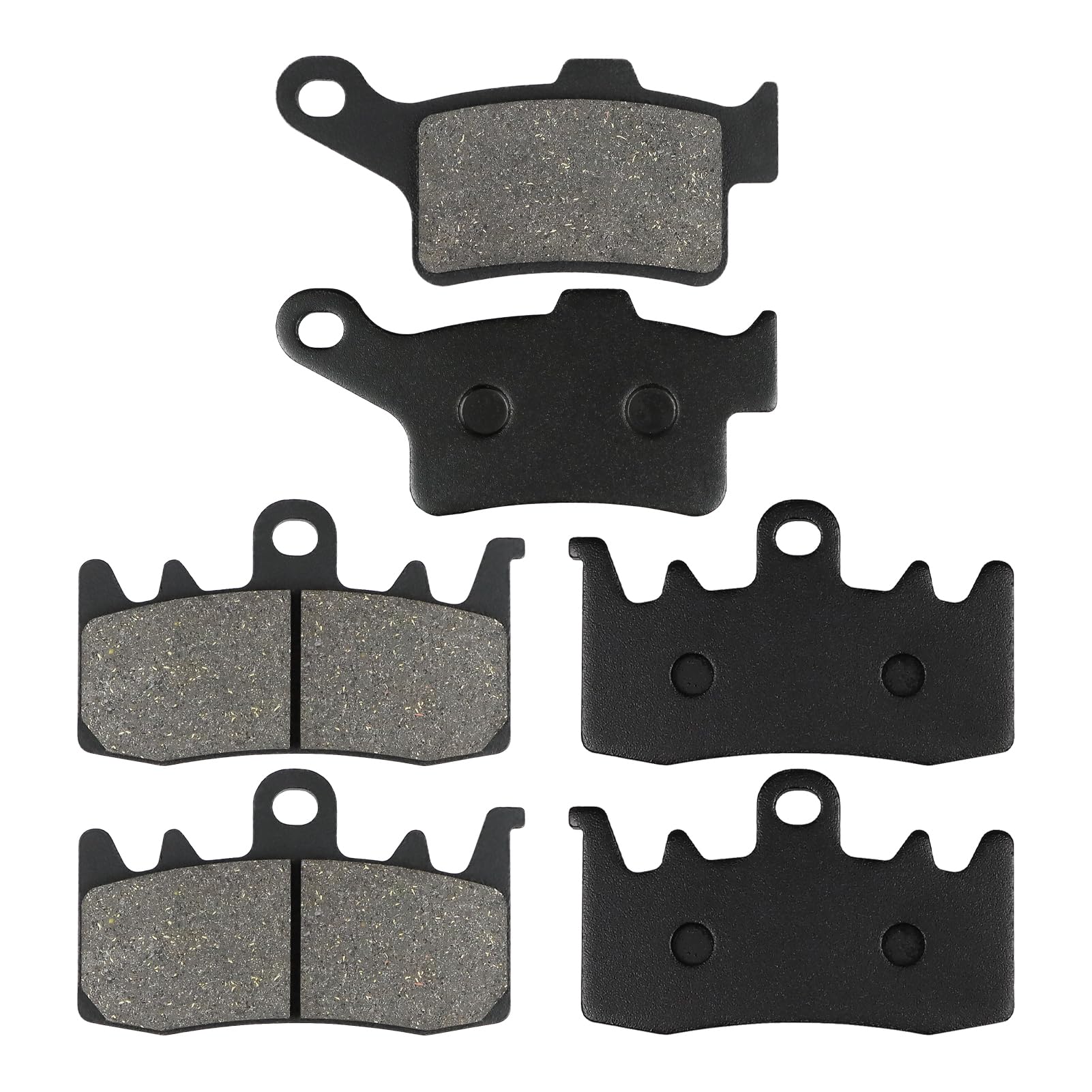 ZICOO Front and Rear Brake Pads for Can-Am Spyder RS RS-S RT RT-S ST F3 F3-S F3-T 2013 2014 2015 2016 2017 2018 2019 2020 2021 2022 2023 2024