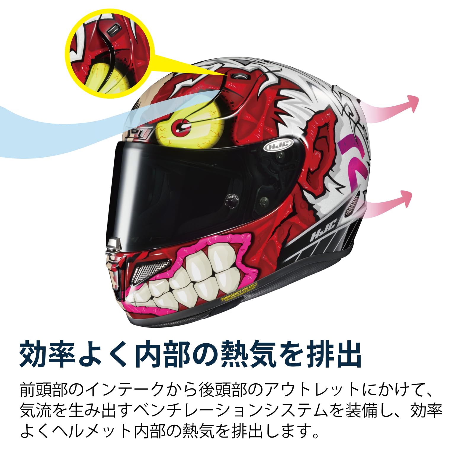 Amazon | HJC HELMETS(エイチジェイシーヘルメット) DC COMICS RPHA11