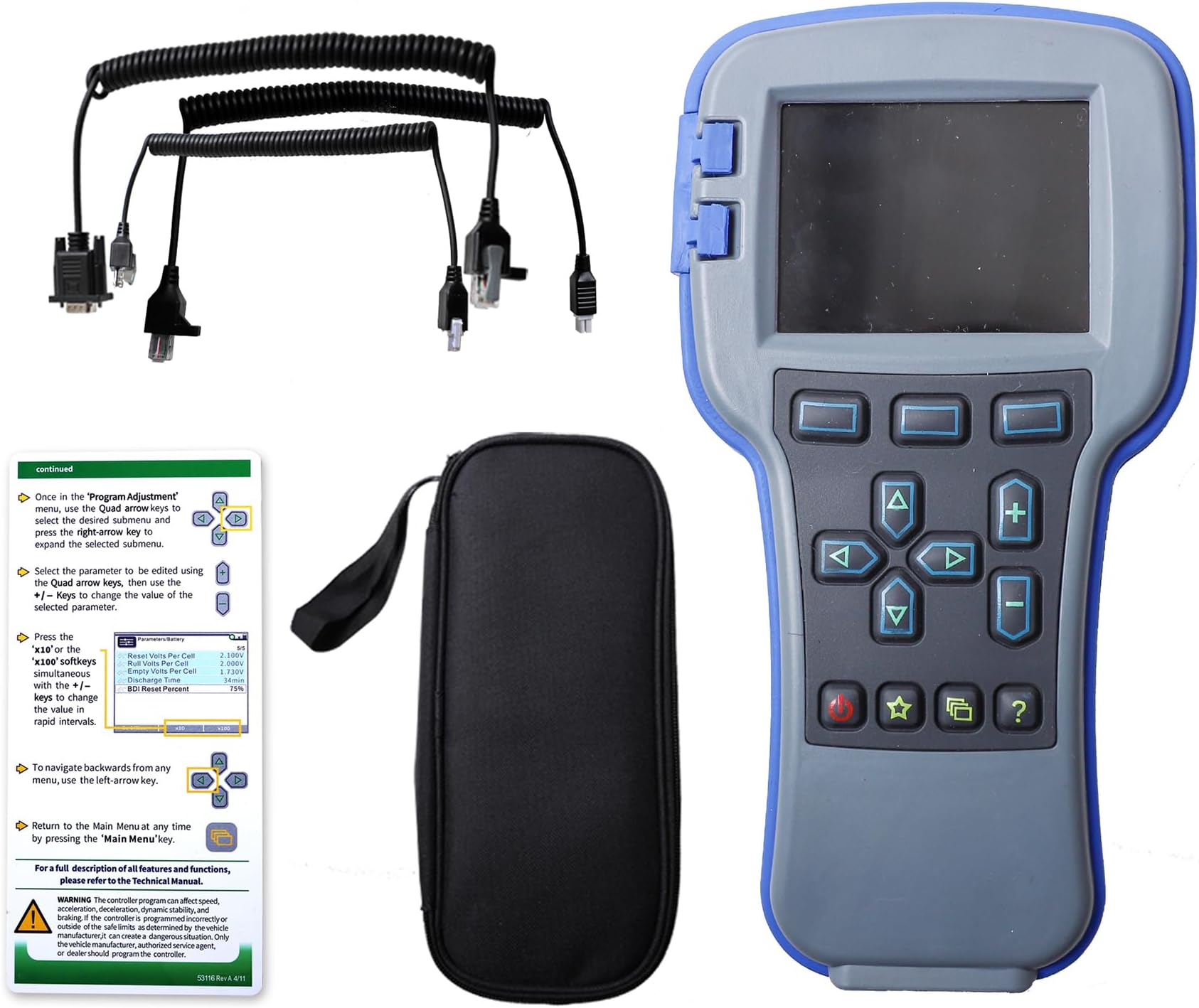 New 1313-4331 1313-4431 1313-4401 1311-4401 Dealer Access Level Handheld Programmer Compatible with Curtis Electric Forklift