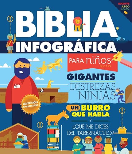 Biblia infográfica / Bible Infographic: Para Ninos De 0 a 99
