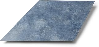 Lucida Surfaces Luxury Vinyl Floor Tiles | Glue Down Adhesive Flooring | Marble Look Rhombus Shaped Tile | MosaiCore | Single Sample Tile