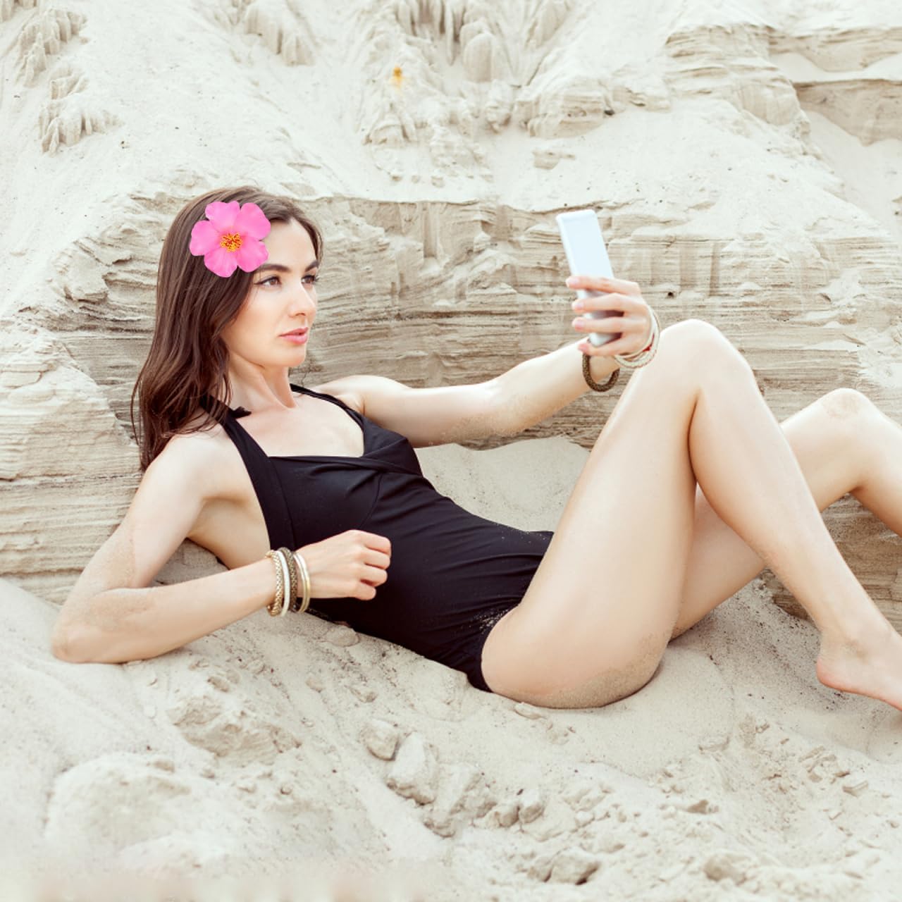 BESTOYARD Artificial Hibiscus Flowers 25 Pcs 3.93 Inch Decorative Simulation Hibiscus for Tropical Party Wedding Birthday Home D Cor Fake Flower