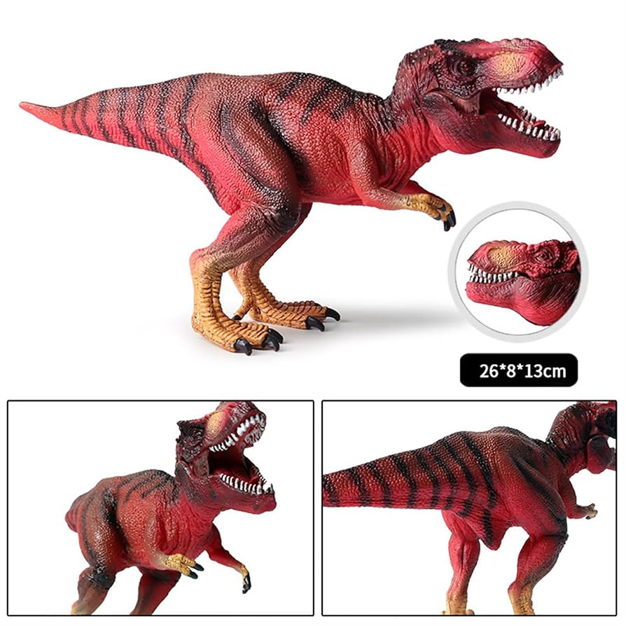 恐竜 ティラノサウルス他　リアル フィギア　合計８体 Amazon.co.jp: DINO DREAM 限定版 1/30 サイズ ティラノサウルス