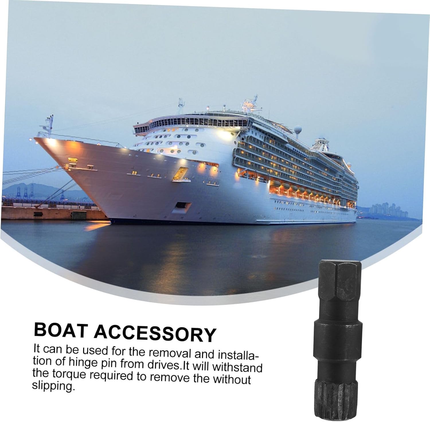 BESPORTBLE Marine Tool Set Steel Joint Pin Removal Installation Tool Boat Accessory Lightweight