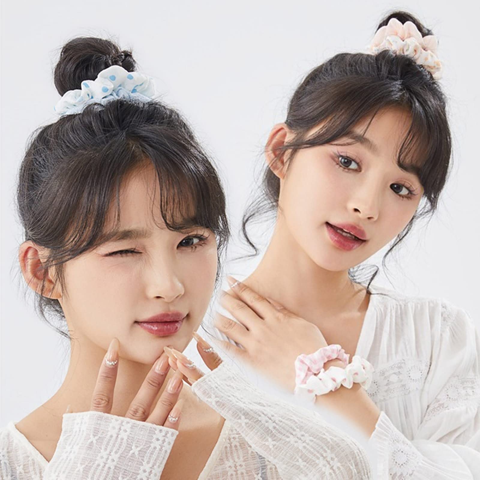 Amazon | jwyndsq(おと) ヘアゴム こども シュシュ おしゃれ かわいい