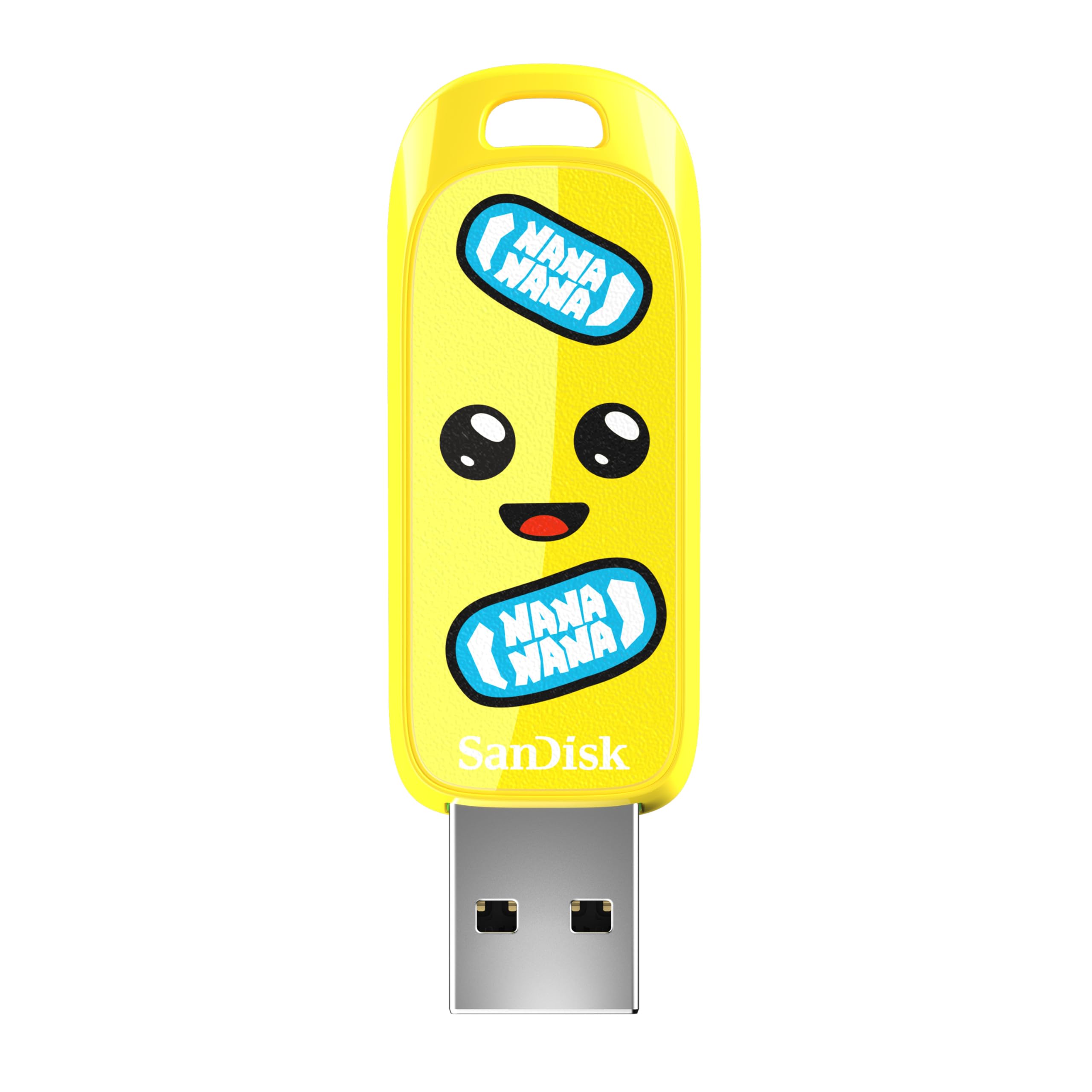SanDisk 128GB Fortnite USB Flash Drive, Peely Edition - Up to 130MB/s, USB Type-A, for Smartphones, Gaming Consoles, and Computers - SDCZIF-128G-G46